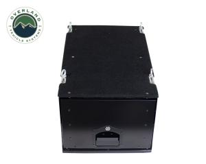 Overland Vehicle Systems - OVS | Cargo Box With Slide Out Drawer Size Black Powder Coat Universal - Image 3