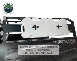 Overland Vehicle Systems - OVS | Tacoma Bed Rack Discovery Rack Tacoma Short Bed Black - Image 4