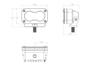 Baja Designs - Baja Designs | S2 Sport LED Work Light Clear Lens Work/Scene Pattern - Pair - Image 4