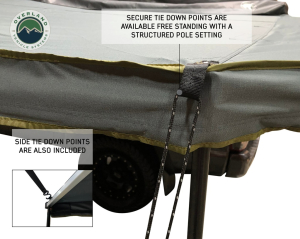 Overland Vehicle Systems - OVS | Nomadic 270 LT Awning - Passenger Side w/Bracket Kit - Image 9