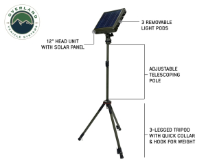 Overland Vehicle Systems - OVS | Wild Land Encounter Light w/3 Removable Pods - Image 2