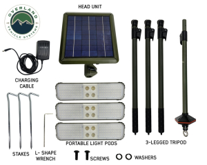 Overland Vehicle Systems - OVS | Wild Land Encounter Light w/3 Removable Pods - Image 9