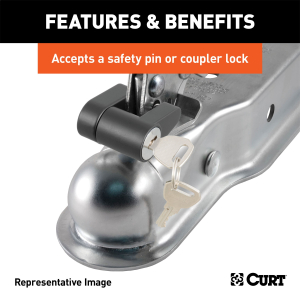 CURT - CURT 25294 Posi-Lock Coupler Replacement Latch for CURT #25101 or #25210 - Image 5