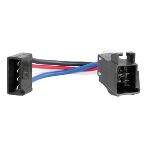 CURT - CURT 51520 Quick Plug Electric Trailer Brake Controller Wiring Adapter for Competitor Harnesses to CURT Brake Controllers - Image 1