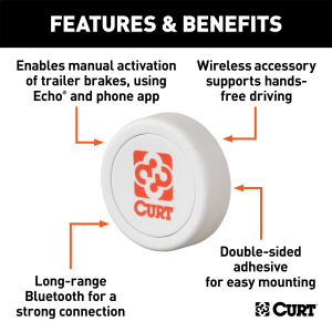 CURT - CURT 51189 Echo Brake Controller Manual Override Button - Image 3