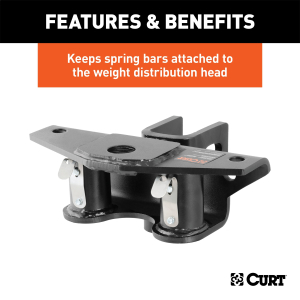 CURT - CURT 17109 Replacement Round Bar Weight Distribution Hitch Retainers - Image 3