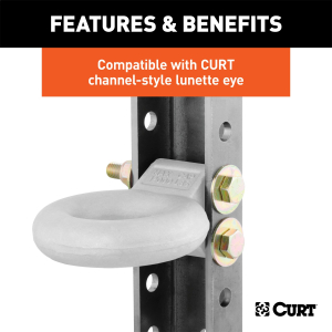 CURT - Adjustable Coupler Channel (3" I.D., 11-3/4" High) - Image 3