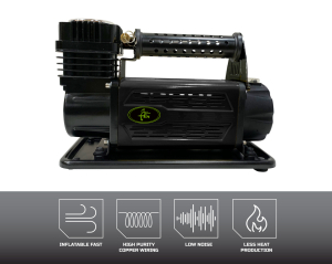 Overland Vehicle Systems - OVS | EGOI Air Compressor System 5.6 CFM With Storage Bag, Hose & Attachments - Image 2