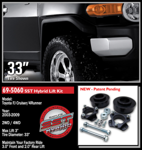 ReadyLift - ReadyLIFT | 2003-2018 Toyota 4RUNNER/FJ 3'' Front w/2'' Rear SST Lift Kit | 69-5060 - Image 2