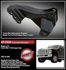 ReadyLift - ReadyLIFT | 2008-2018 Ford Track Bar Bracket | 67-2538 - Image 2