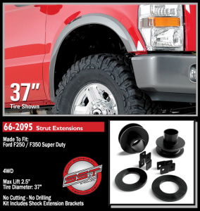 ReadyLift - ReadyLIFT | 2005-2010 Ford F250/F350/F450 2.5'' Front Leveling Kit | 66-2095 - Image 2