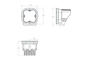 Baja Designs - Baja Designs | Squadron Pro LED Light Pods Driving Combo Pattern - Pair - Image 2