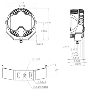 Baja Designs - Baja Designs | LP6 Pro LED Light Pod (Spot) - Image 5