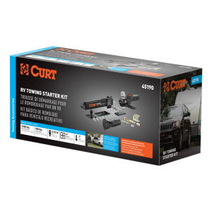 CURT - CURT 45190 RV Towing Starter Kit (Cushion Hitch, Sway Control, Echo Brake Controller) - Image 2