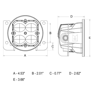 ARC Lighting - ARC Lighting | Concept Series 3" Round Pod; Fog Light | 41522 - Image 10