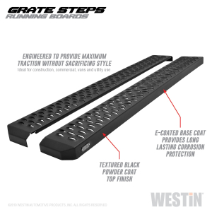 Westin - Westin | Grate Steps Running Boards | 27-74705 - Image 1