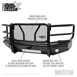 Westin - Westin | HDX Bandit Front Bumper | 58-31155 - Image 1