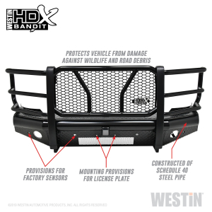 Westin - Westin | HDX Bandit Front Bumper | 58-31155 - Image 7