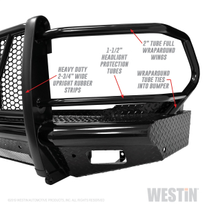 Westin - Westin | HDX Bandit Front Bumper | 58-31175 - Image 9