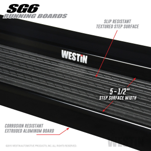 Westin - Westin | SG6 Running Boards | 27-64755 - Image 8