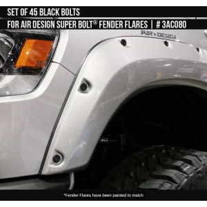 Air Design - Air Design | Set of Black Bolts for Air Design Super Bolt Fender Flares | 3AC080 - Image 2