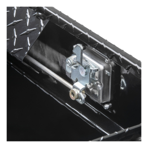 UWS - UWS | Aluminum Storage Box (62" Wedged Angled Truck Tool Box; Powder-Coated Aluminum) | TBC-62-WN-BLK - Image 3