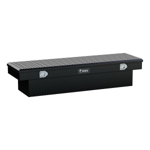 UWS - UWS | Crossover Tool Box (69" Truck Tool Box; Powder-Coated Aluminum) | TBS-69-BLK - Image 1