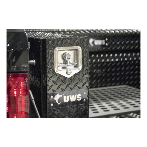 UWS - UWS | Drawer Truck Tool Box w/5 Sliding Drawers (18"-Powder-Coated Aluminum) | DS-18-BLK - Image 3