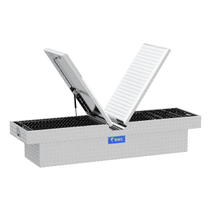 UWS - UWS | Gull Wing Tool Box for Truck (69" Crossover Tool Box; Bright Aluminum) | TB-69 - Image 4