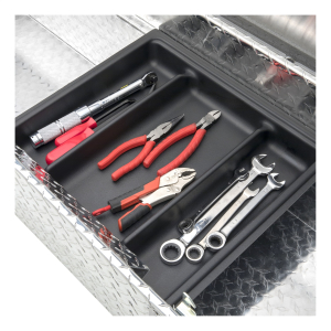 UWS - UWS | Gull Wing Tool Box for Truck (69" Crossover Tool Box; Bright Aluminum) | TB-69 - Image 9