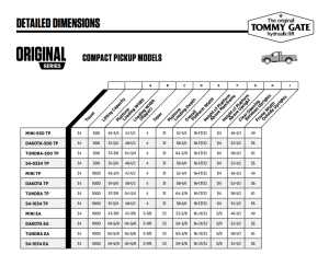 Tommy Gate - Tommy Gate Pickup - Original Series (TUNDRA TP) - Image 8