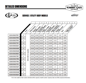 Tommy Gate - Tommy Gate Service Body - G2 Series (G2-54-1342 EA38) - Image 6