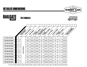 Tommy Gate - Tommy Gate Step Van - Railgate Series: RTC (RTC-89-16 EA35) - Image 8